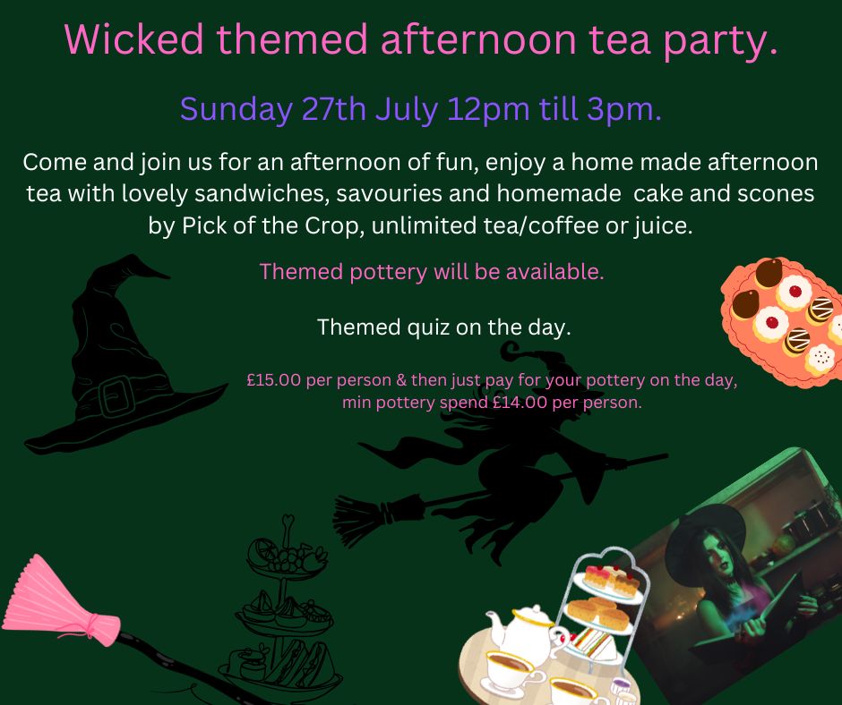 Wicked Themed Afternoon Tea - 27th July 2025