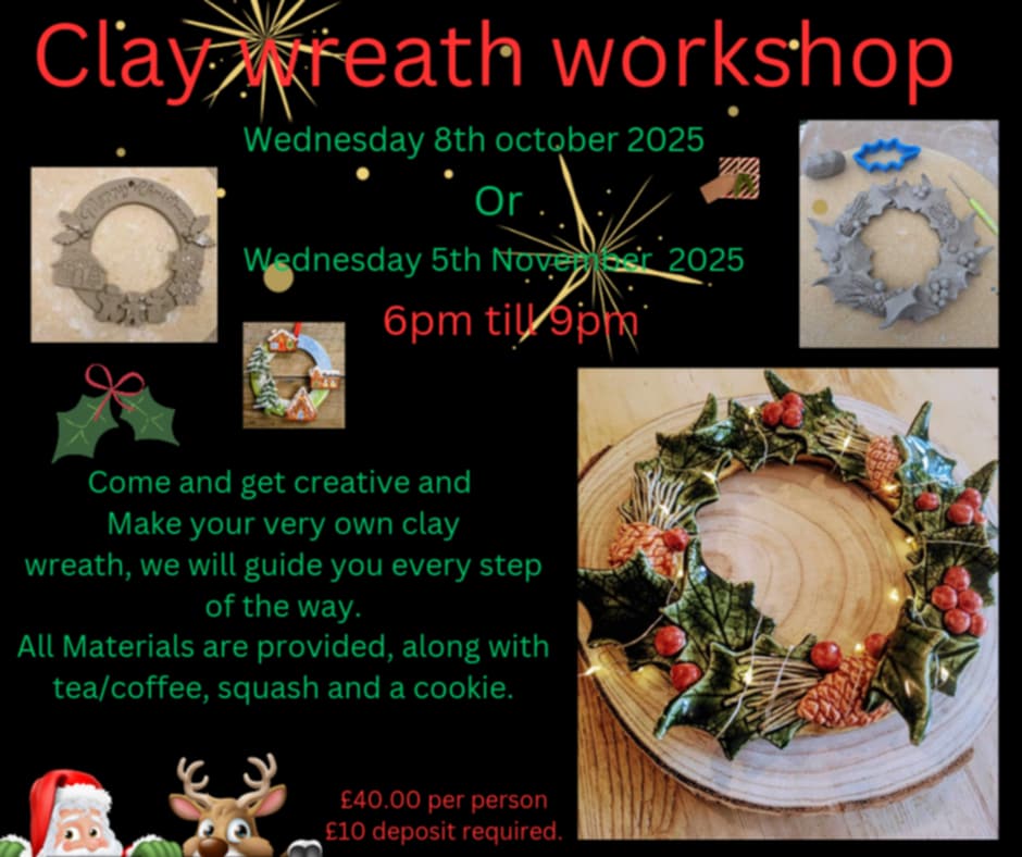 Clay Wreath Workshop - 5th November 2025