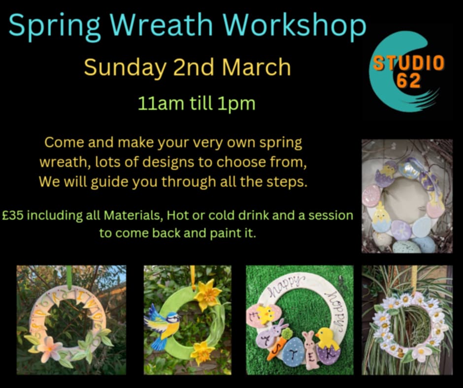 Spring Wreath Workshop - 2nd March 2025