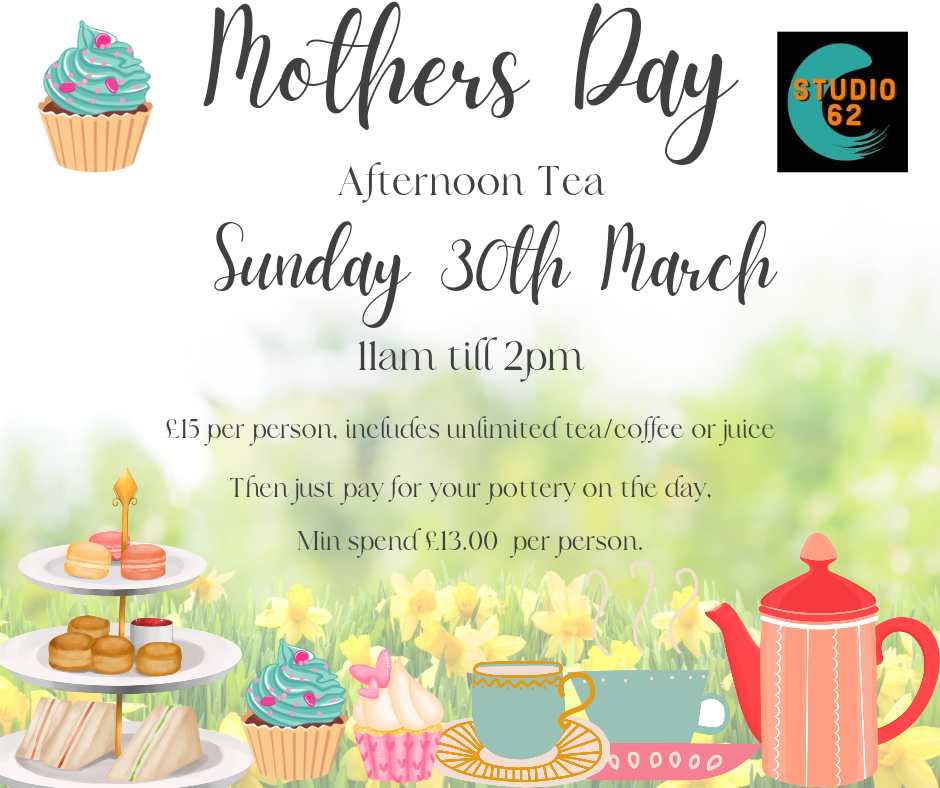 Mothers Day Afternoon Tea - 30th March 2025