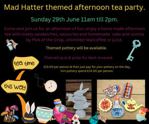 Mad Hatter Themed Afternoon Tea Party - 29th June 2025