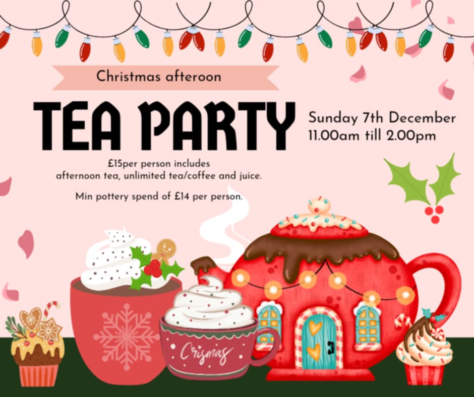 Christmas Afternoon Tea Party - 7th December 2025