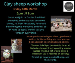 Clay Sheep Workshop - 13th March 2026