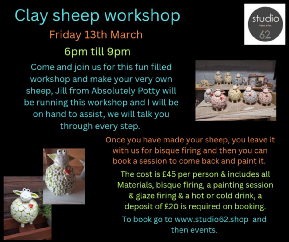 Clay Sheep Workshop - 13th March 2026