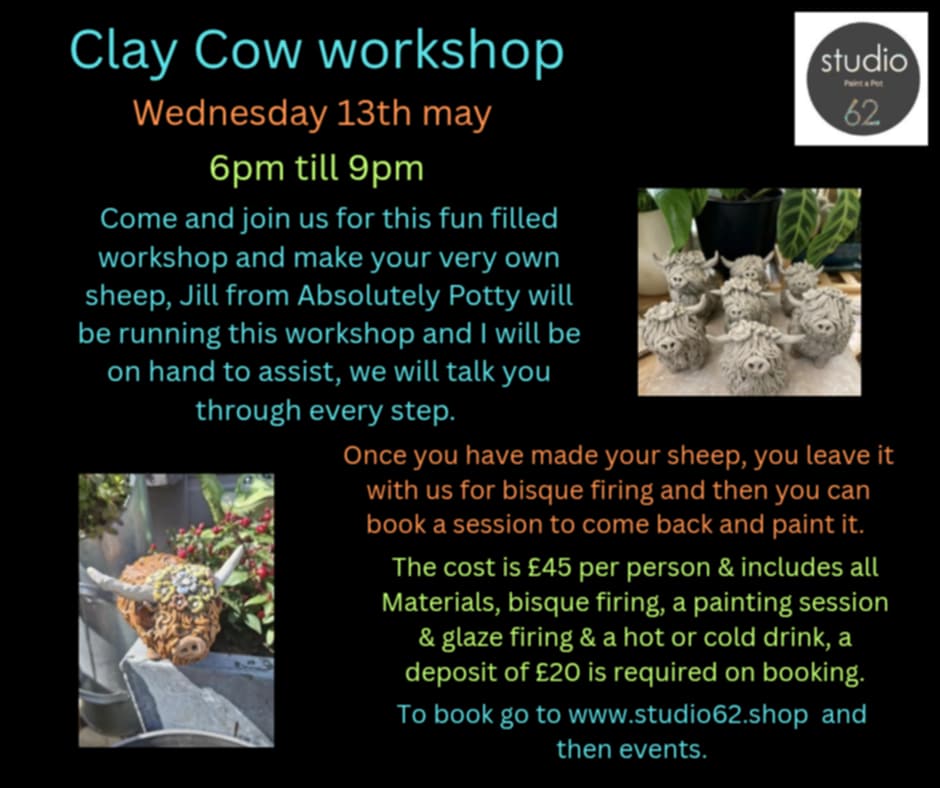 Highland Cow Workshop - 13th May 2026