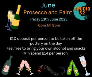 Prosecco and Paint Night - 13th June 2025