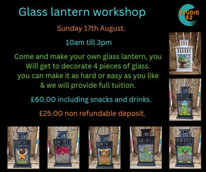 Glass Lantern Workshop - 17th August 2025