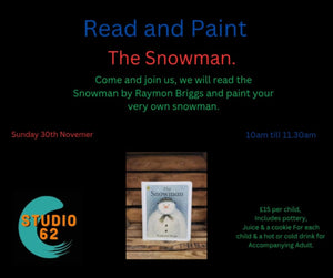 Read and Paint The Snowman - 30th November 2025