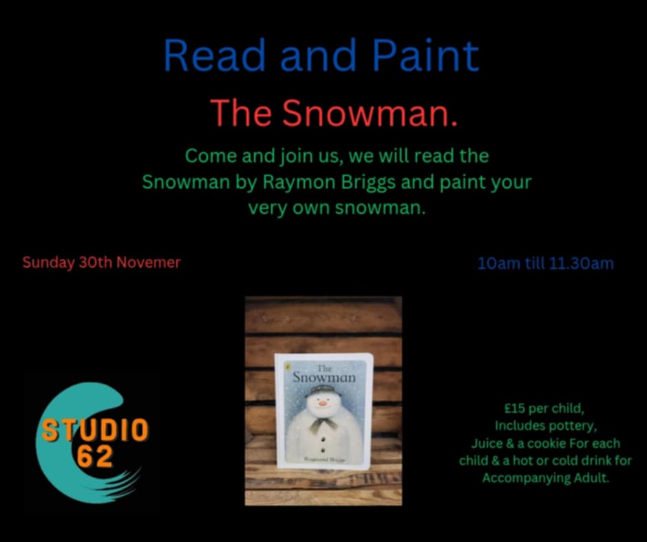 Read and Paint The Snowman - 30th November 2025