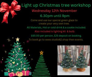 Light Up Christmas Tree Workshop - 12th November 2025