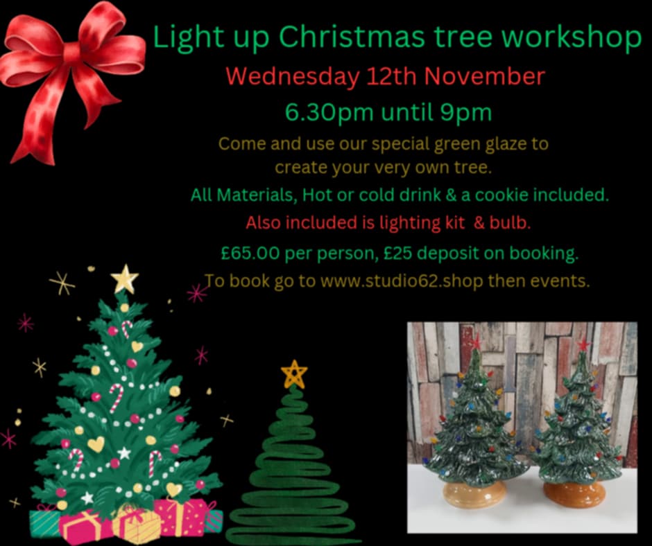 Light Up Christmas Tree Workshop - 12th November 2025