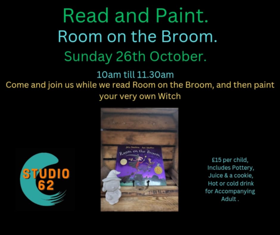 Read and Paint Room on the Broom - 26th October 2025