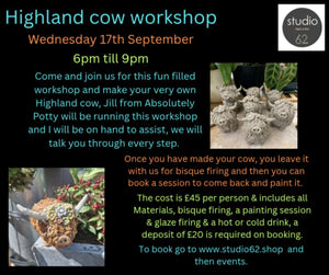 Highland Cow Workshop - 17th September 2025